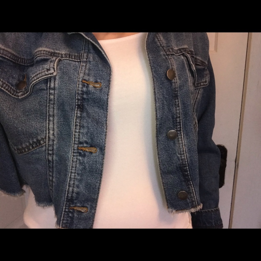 Cropped Jean Jacket